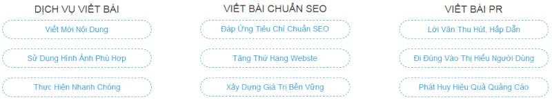 Dịch vụ viết bài chuẩn SEO Google giá rẻ