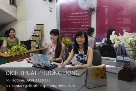 Công ty dịch thuật phương Đông là đối tác đáng tin cậy của nhiều doanh nghiệp