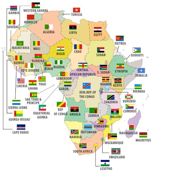 english-speaking-countries-in-africa-map