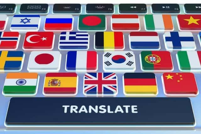 translation service applying modern technology