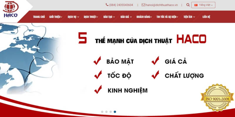 Dịch vụ dịch thuật tiếng Pháp tại Bạc Liêu chất lượng, giá rẻ