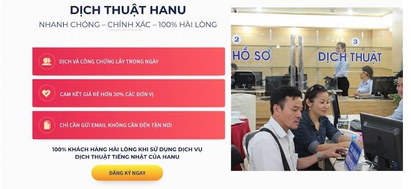 Công ty dịch thuật HANU