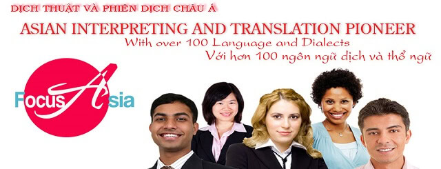 Công ty dịch thuật và phiên dịch Châu Á