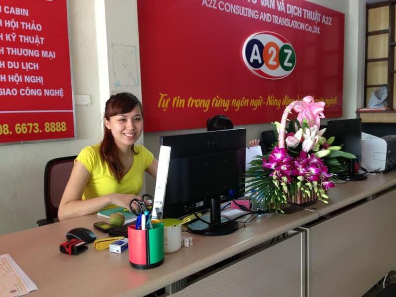 Công ty dịch thuật A2Z