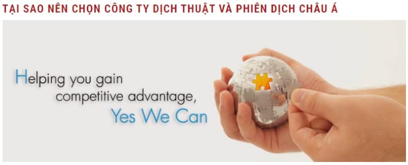 Dịch vụ dịch thuật tiếng Pháp tại Bình Định