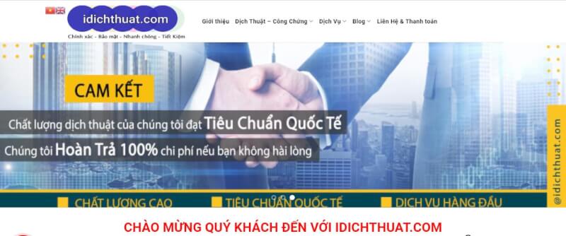 Dịch thuật idichthuat