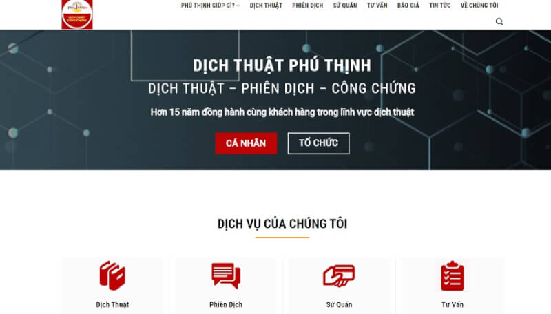 Công ty Dịch thuật Phú Thịnh 