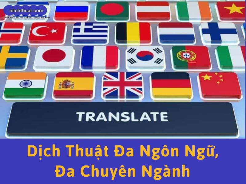 dịch thuật đa ngôn ngữ