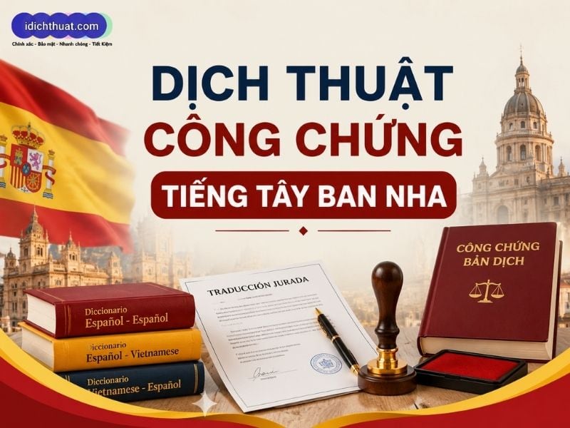 dịch thuật công chứng tiếng Tây Ban Nha