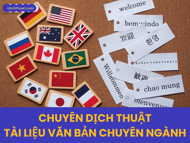 dịch thuật tài liệu văn bản chuyên ngành