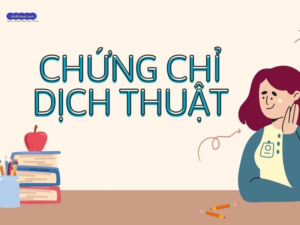 chứng chỉ dịch thuật