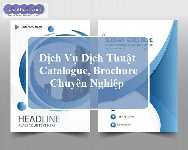 Dịch thuật Catalogue - Brochure chuyên nghiệp HCM
