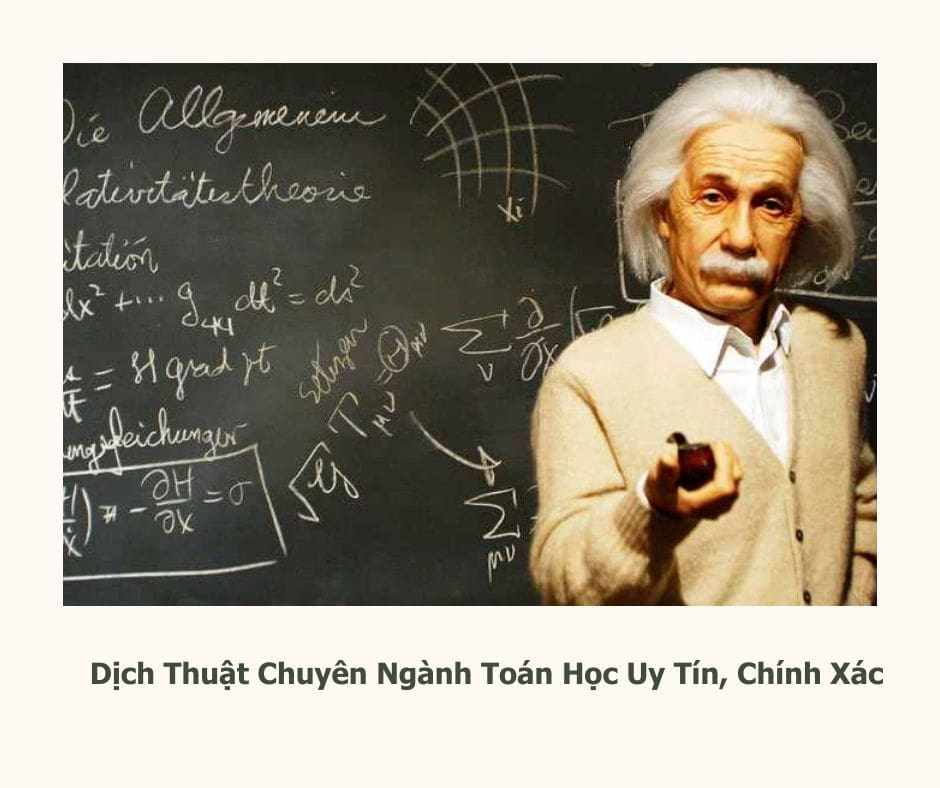 dịch thuật chuyên ngành toán học