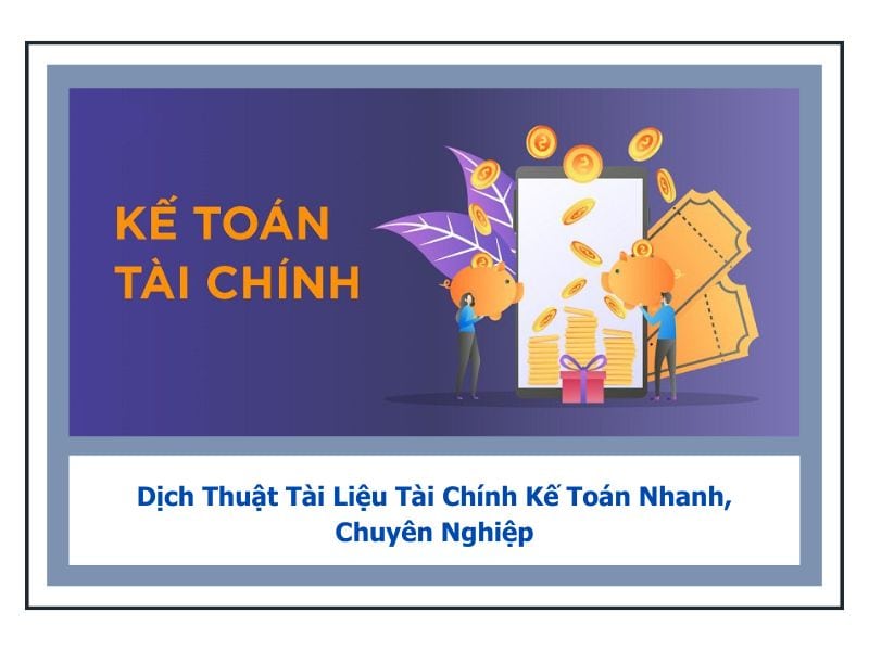 dịch thuật tài liệu tài chính kế toán