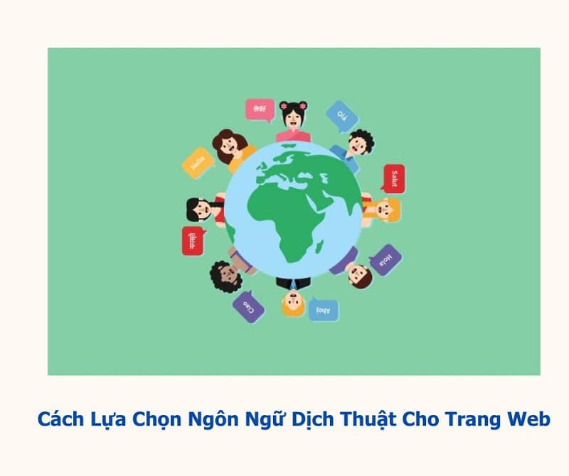cách lựa chọn ngôn ngữ cho dịch thuật trang web