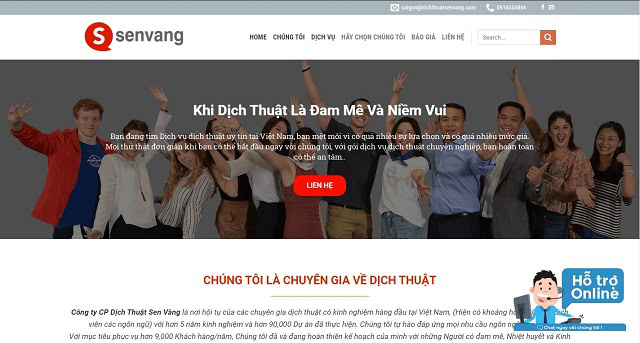 Dịch thuật Sen Vàng