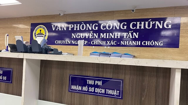 Văn Phòng Công Chứng Nguyễn Minh Tấn