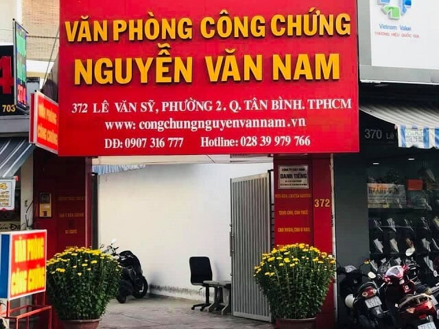 dịch vụ công chứng giá rẻ quận tân bình