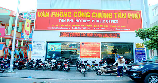 địa chỉ văn phòng công chứng nhanh quận tân phú