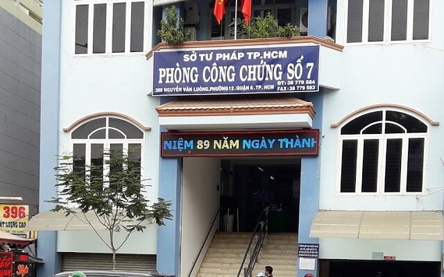 văn phòng công chứng nhanh quận 6