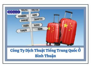 Chinese translation company in Binh Thuan