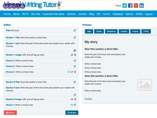 Virtual Writing Tutor