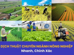 dịch thuật chuyên ngành nông nghiệp