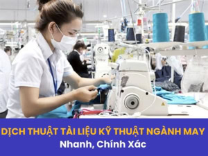 dịch thuật tài liệu kỹ thuật ngành may