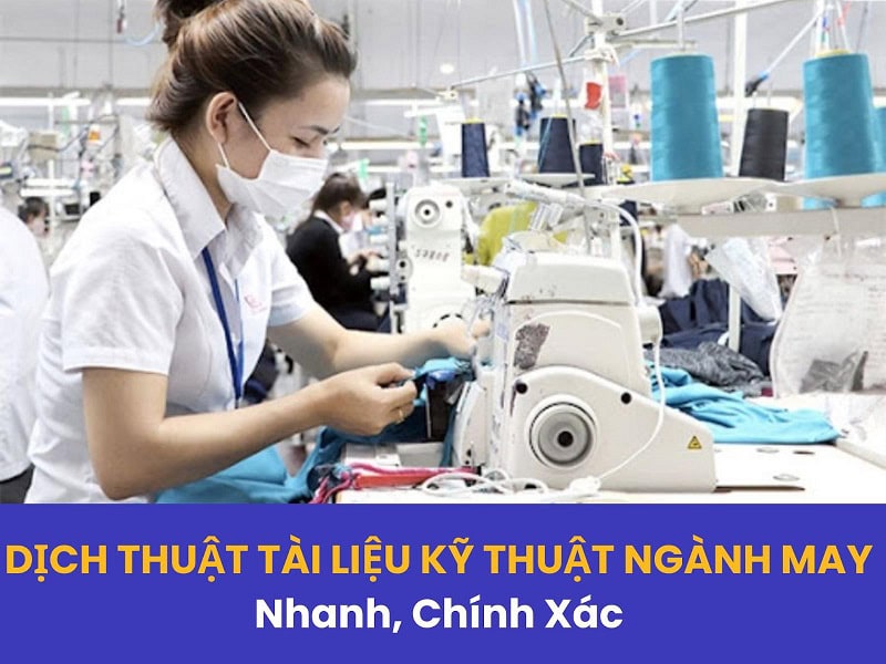 dịch thuật tài liệu kỹ thuật ngành may