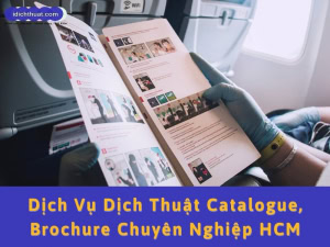dịch thuật Catalogue - Brochure