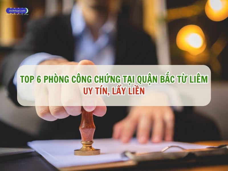 phòng công chứng quận bắc từ liêm