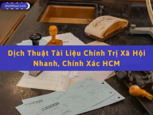 dịch thuật tài liệu chính trị xã hội