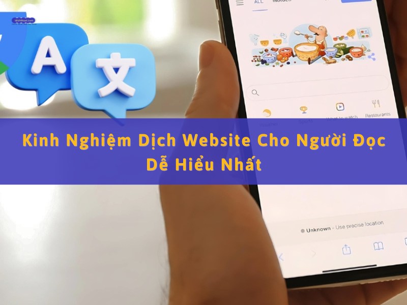dịch website cho người đọc