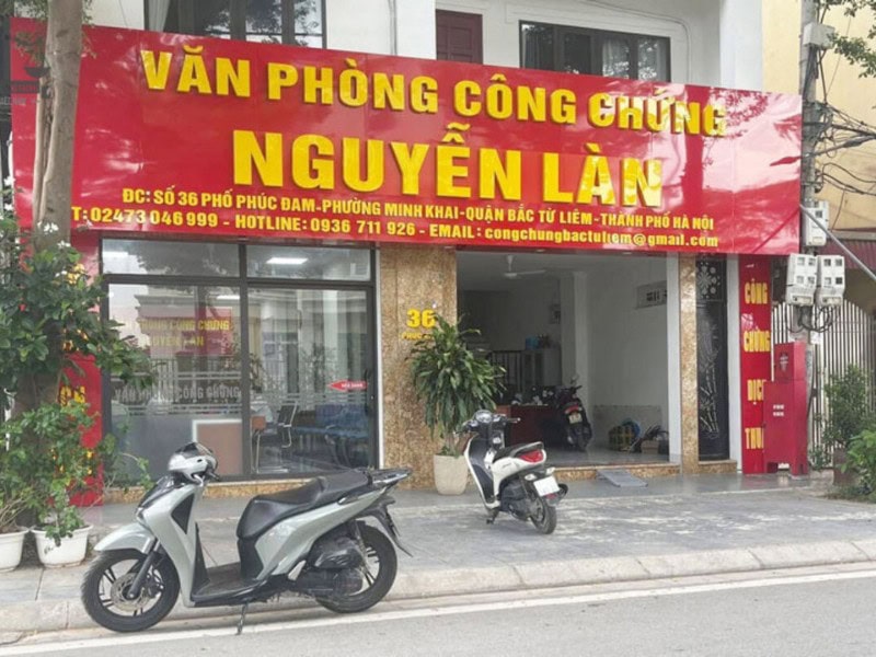 Phòng Công Chứng Nguyễn Lâm