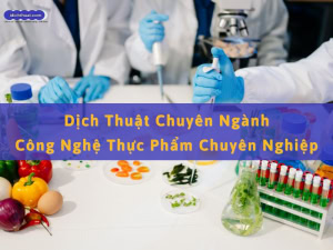 dịch thuật công nghệ thực phẩm