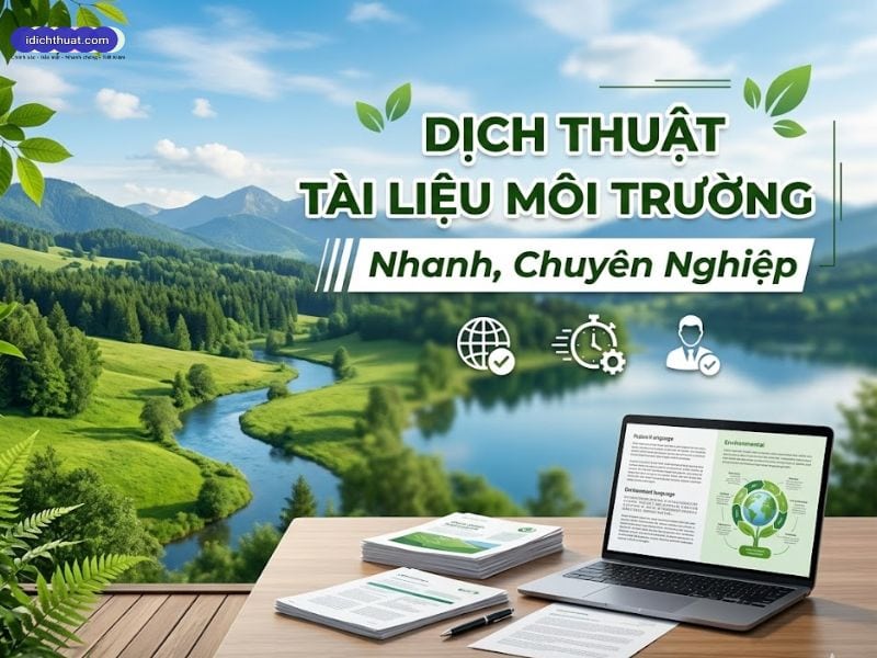 dịch thuật tài liệu môi trường