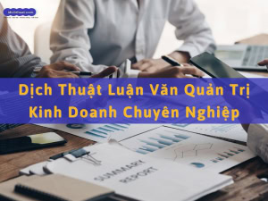dịch thuật luận văn tài liệu kinh doanh