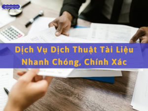 dịch vụ dịch thuật tài liệu