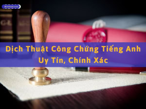 dịch thuật công chứng tiếng anh