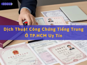 dịch thuật công chứng tiếng trung