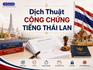dịch thuật công chứng tiếng thái