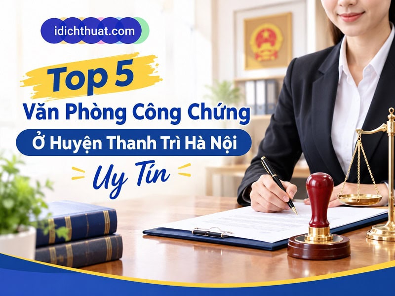 văn phòng công chứng tại huyện thanh trì